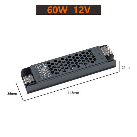 AC190V 240V Ultrathin LED Power Supply DC12V 24V Mute Lighting