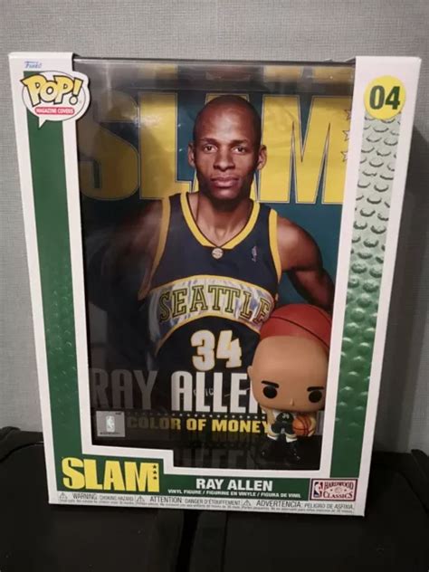 FUNKO POP FIGURA De Vinilo 04 De La Revista Ray Allen SLAM De La NBA