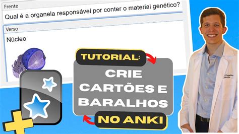 Como Criar Cart Es E Baralhos Anki E Repeti O Espa Ada Youtube