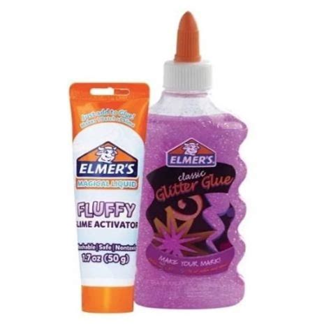 Adh Glitter Elmers Kit Para Slime Magia De Unicornio Fluffy Piezas