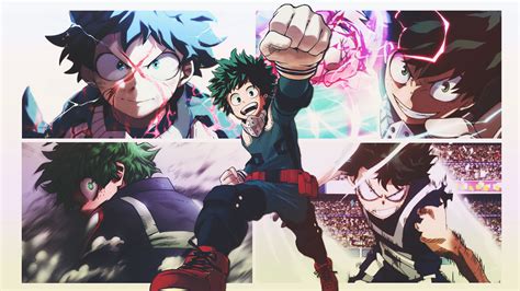 Izuku Midoriya Hd Wallpaper My Hero Academia By Dinocozero