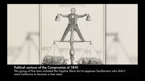 Compromise Of 1850 Political Cartoon