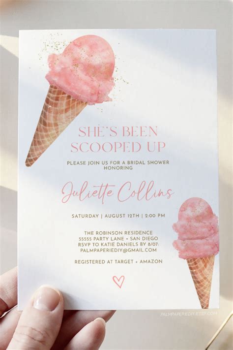 She S Been Scooped Up Ice Cream Theme Bridal Shower Ideas These Ice