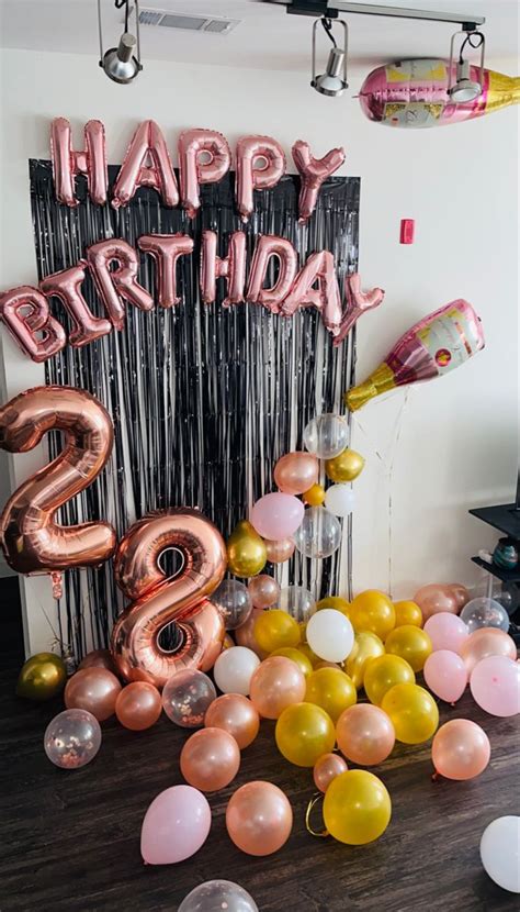 DIY Birthday Backdrop with Balloons and Fringe