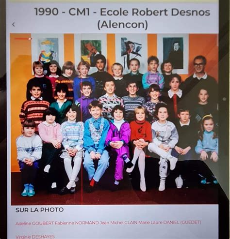 Photo De Classe Cm De Ecole Robert Desnos Alencon Copains D