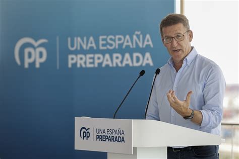 Feijóo informará de su sueldo como presidente del PP cuando deje el