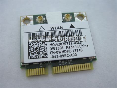 0WHDPC DW1501 DW 1501 Dell Whdpc Mini Pci Wiresless WLan Wifi