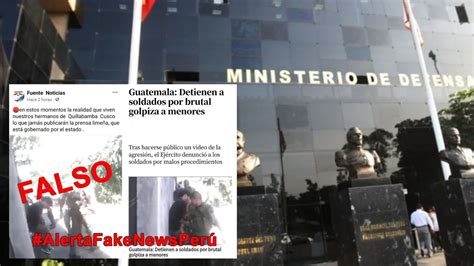 Ministerio De Defensa Desmiente V Deo Viral De Soldados Golpeando A