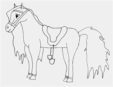 Ausmalbilder Pferd Mit K Rperteilbeschreibung Coloring Pages With Body