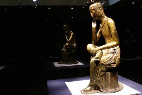 Gilt Bronze Pensive Bodhisattva National Flickr