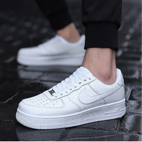 Tenis Air Force Branco Preto Produto Novo Feminino E Masculino