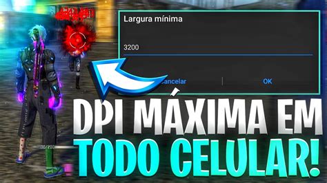 Dpi Como Aumentar A Dpi De Qualquer Celular Muito Alta Youtube