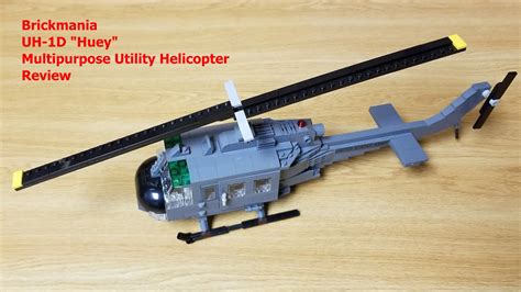 Brickmania Review Uh 1d Huey Multipurpose Utility Helicopter