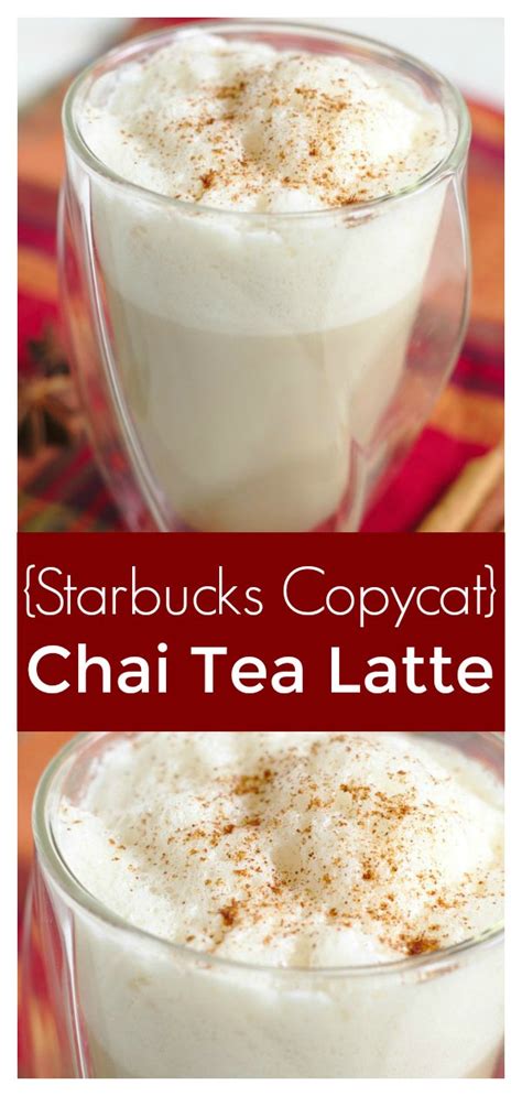 Starbuck Chai Latte Recipe | Deporecipe.co