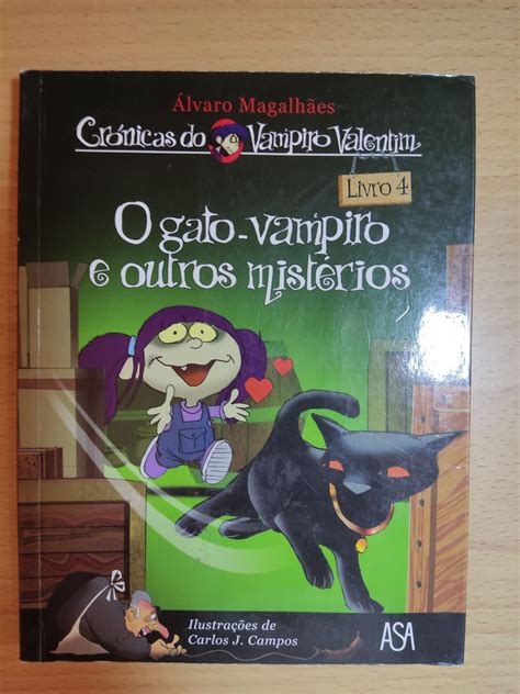 Livro Da Cole O Das Cr Nicas Do Vampiro Valentim Matosinhos E Le A