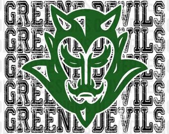 green devils png etsy