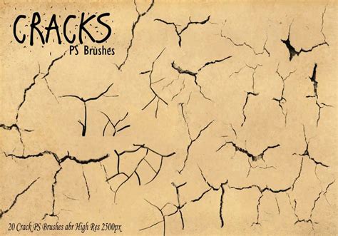 Cracks PS Brushes Abr Free Photoshop Brushes At Brusheezy