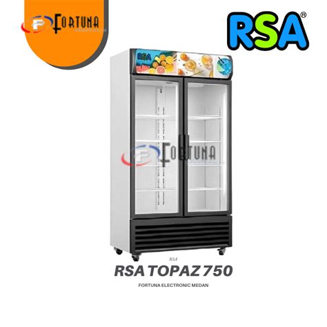 Jual Showcase Rsa Pintu Topaz Liter Rak Medan Shopee