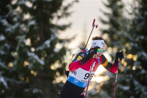 Biathlon à Östersund Sturla Holm Lægreid va découvrir la coupe du