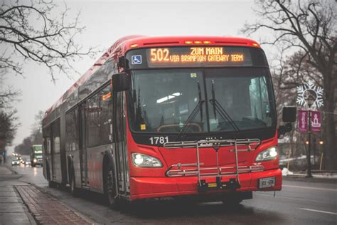 Brampton Transit Route 502 Züm New Bus Stop Location Miway