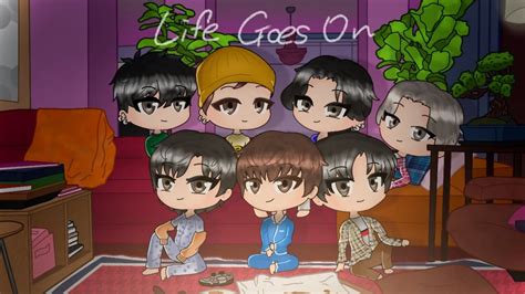 Bts Life Goes On Gcmv Gacha Club Music Video Youtube