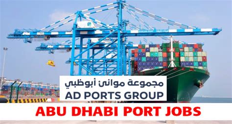 Abu Dhabi Port Careers Latest Job Vacancies