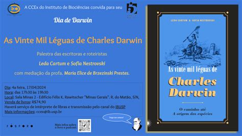 As Vinte Mil L Guas De Charles Darwin Ib Instituto De Bioci Ncias