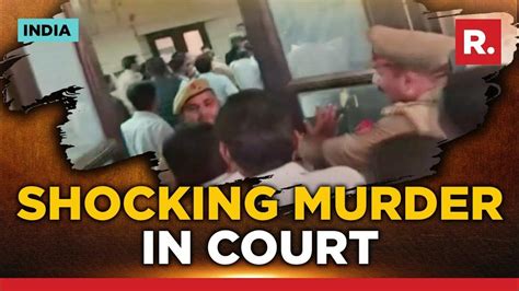 3 Injured As Mukhtar Ansaris Aide Jeeva Shot Dead In Lucknow Court