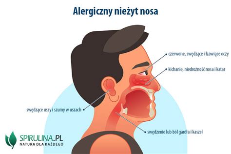 Alergiczny Nie Yt Nosa Algi Spirulina I Chlorella