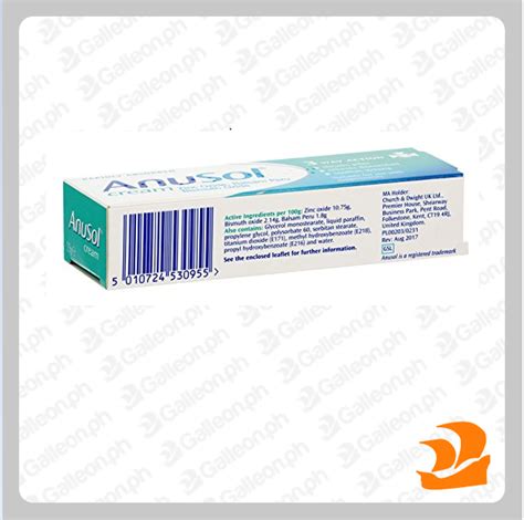 Anusol Haemorrhoids Piles Treatment Cream 23g Lazada Ph