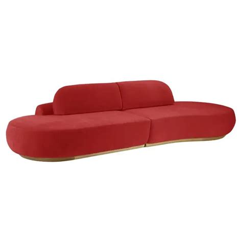 Naked Curved Sectional Sofa Piece