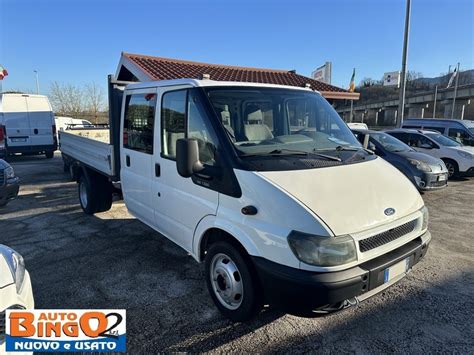 FORD TRANSIT 2 5TDCI 138CV DOPPIA CABINA 7 POSTI CASSONE FISSO 2004