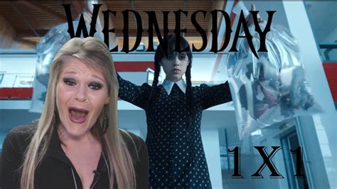 Emily Reacts Wednesday 1x1 Reaction Wednesday On Wednesday