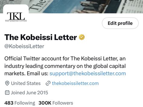 The Kobeissi Letter on Twitter: "Today, we officially hit 300,000 ...