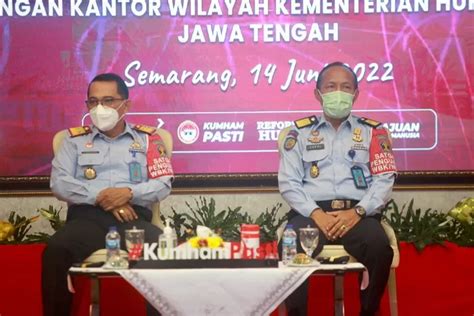 Kakanwil Kemenkumham Jateng Beri Arahan Kepada Taruna Poltekip Ini