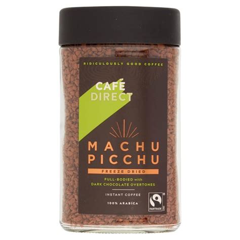 Cafédirect Fairtrade Machu Picchu Instant Coffee 100g Guernsey Online