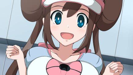 long hair brunette solo anime anime girls Pokémon Rosa Pokémon