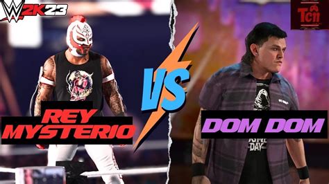 Rey Mysterio Vs Dominik Mysterio Father And Son Clash In The Ring Wwe 2k23 Youtube