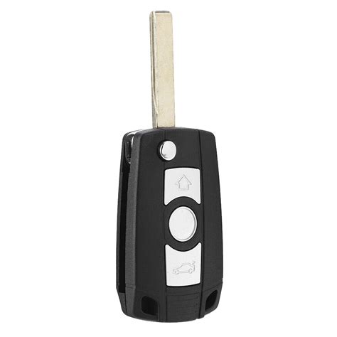 3 Button Car Remote Flip Key Fob Case Blade Cover Shell Fit For 1 3 5 7