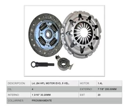 Kit Clutch Ram Promaster Rapid Cil L