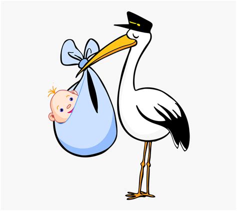 Stork Baby Png Stork Clipart Transparent Png Transparent Png Image