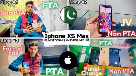 Iphone Xs Max Price In Pakistan Pta Non Pta Jv Face Id Fail