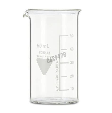 Borosilicate Glass Graduated Beaker High Form Ml