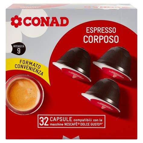 Espresso Corposo Capsule Nescaf Dolce Gusto Conad Conad