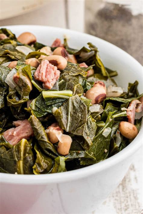 Southern Black Eyed Peas And Collard Greens The Cagle Diaries