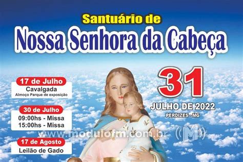 Festa Em Louvor A Nossa Senhora Da Cabe A Ter In Cio Nesta Sexta Feira