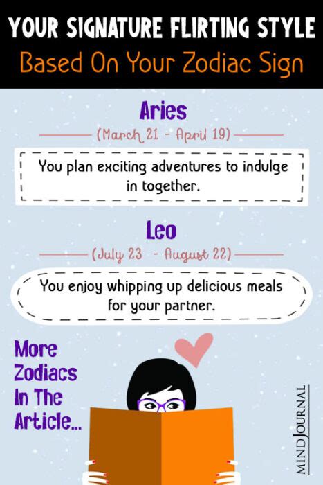 Your Signature Flirting Style Based On Your Zodiac Sign