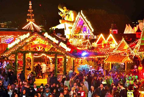 Xứ sở thần tiên mùa đông ở công viên Hyde Winter Wonderland