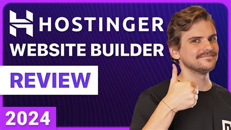 Hostinger Website Builder Review Youtube