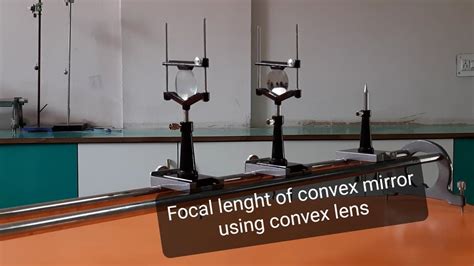 To Find Focal Length Of Convex Mirror Using Convex Lens Physics Practicals Xii Convex Mirror